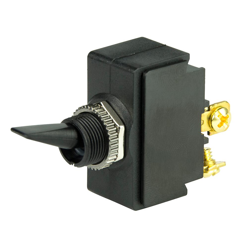 BEP SPST Nylon Toggle Switch - 12V - #6-32 Terminal - ON-OFF