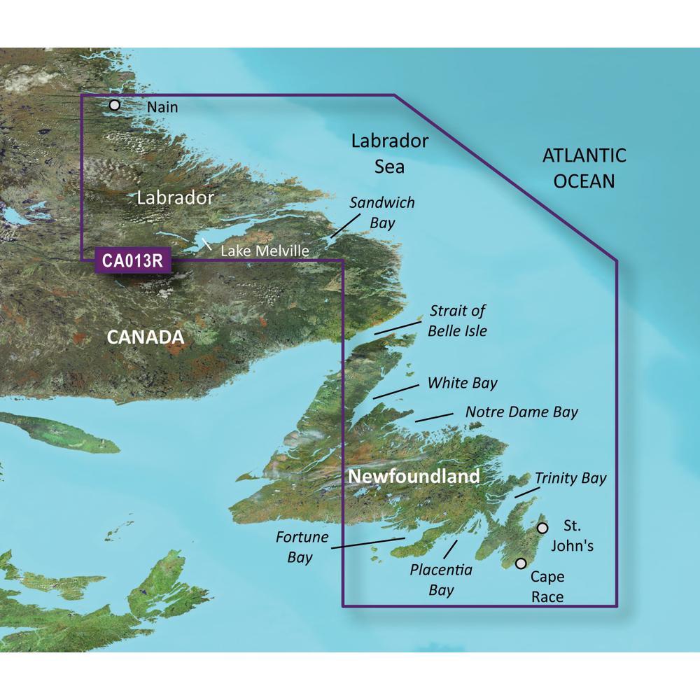 Garmin BlueChart® g2 Vision® HD - VCA013R - Labrador Coast - microSD-SD