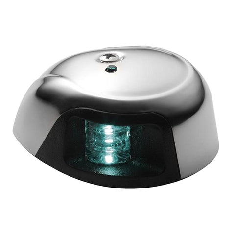 Attwood 3500 Series 2-Mile LED Green Sidelight - 12V - Stainless Steel Housing