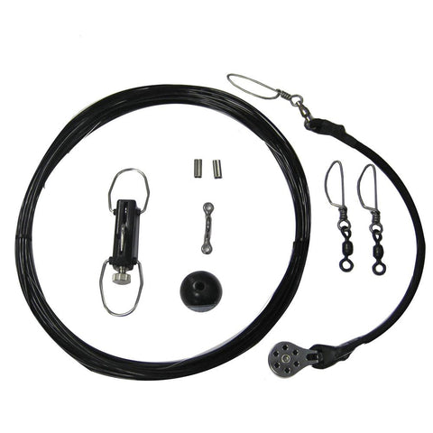 Rupp Center Rigging Kit w-Klickers - Black Mono 45'