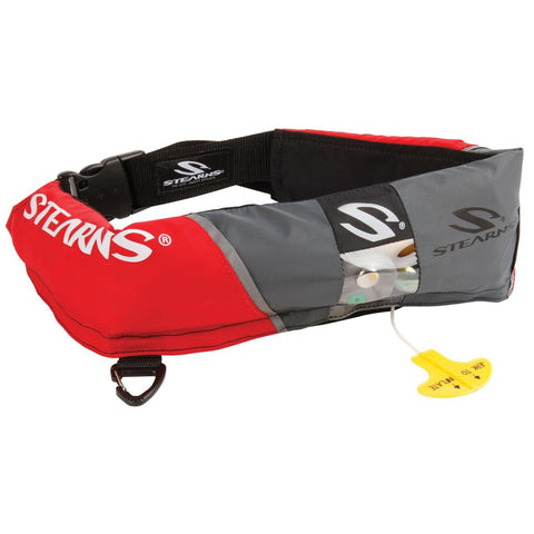 Stearns 0340 16-Gram Manual Inflatable Belt Pack - Red