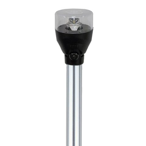 Attwood LED Articulating All-Around Light - 12V - 2-Pin - 54" Pole