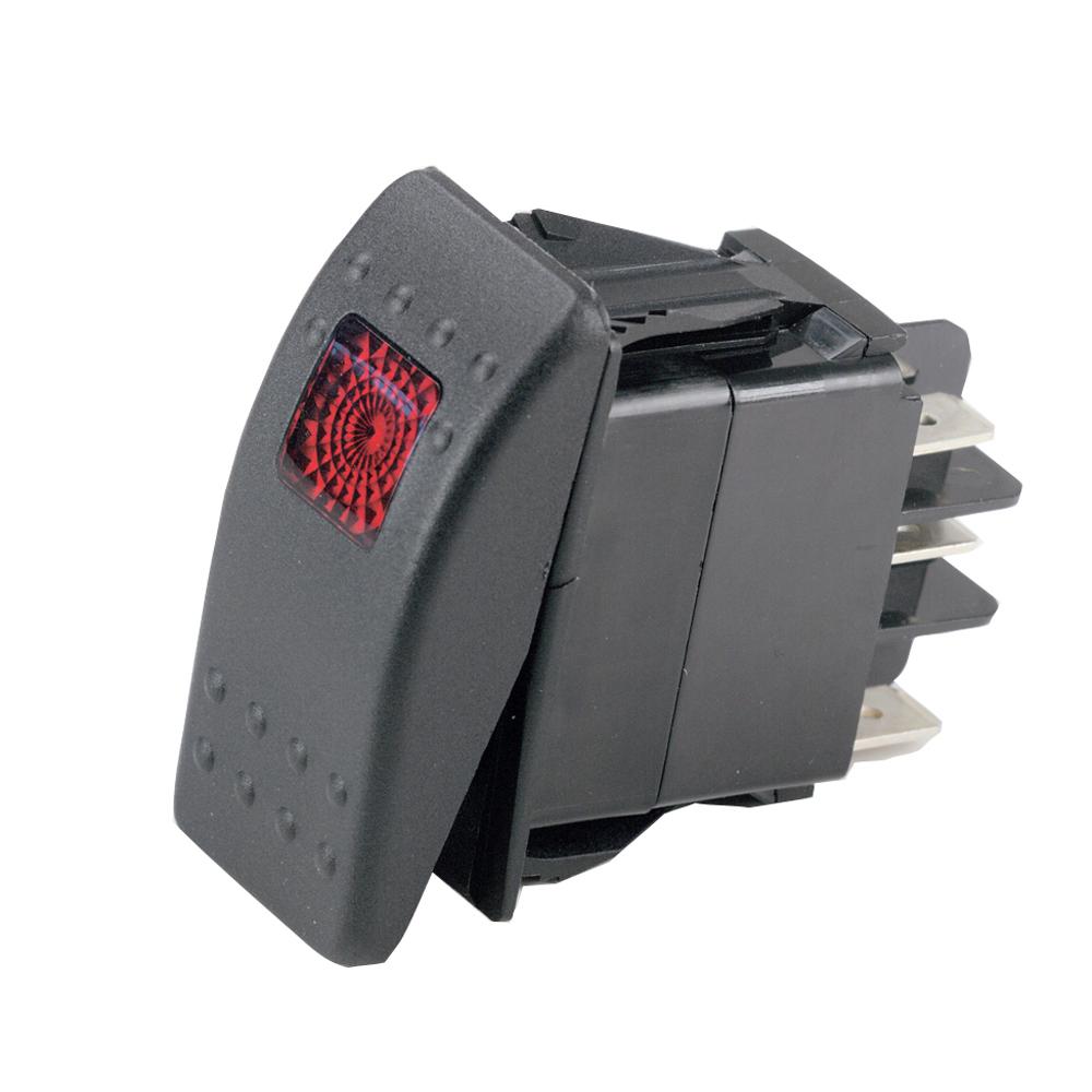 Marinco Sealed Rocker Switch w-Light - DPST On-Off