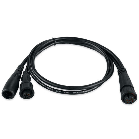 Garmin 4-Pin Transducer to 6-Pin Sounder Adapter Cable