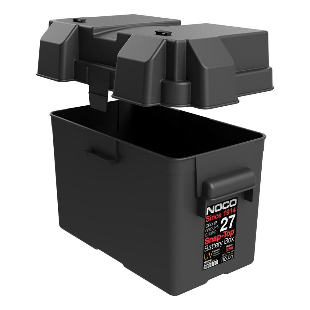 NOCO Group 27 Snap-Top Battery Box - Black