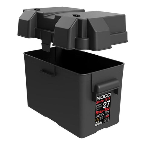 NOCO Group 27 Snap-Top Battery Box - Black