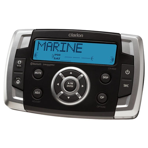 Clarion CMS2 Digital Media BB Receiver w-IPX6 Display, AM-FM-NOAA, SiriusXM, iPhone, iPod-Ready, Black Box