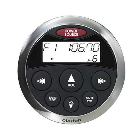 Clarion CMRC1BSS Watertight Wired Remote w-Display