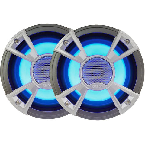 Clarion CMQ1622RL 6.5" 2-Way 200W Speakers w-LED - Light Blue