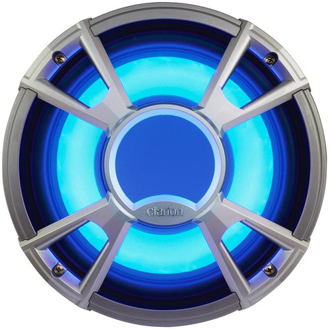 Clarion CMQ2512WL 10" 4-OHM Subwoofer 400W w-LED - Light Blue