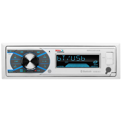 Boss Audio MR632UAB Single-DIN MECH-LESS Multimedia Player USB-SD-MP3-WMA-AM-FM (no CD-DVD) w- Bluetooth