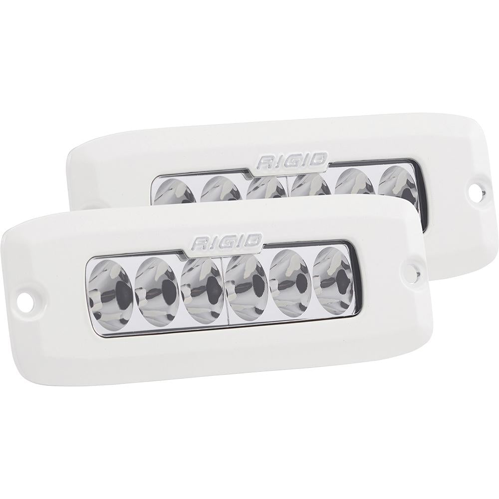 Rigid Industries SR-Q Series PRO Specter-Driving LED - Flush Mount - Pair - White