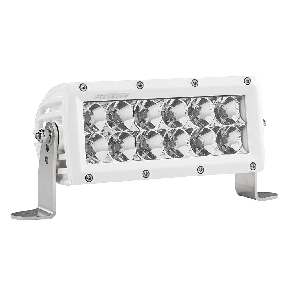 Rigid Industries E-Series PRO 6" Flood LED - White