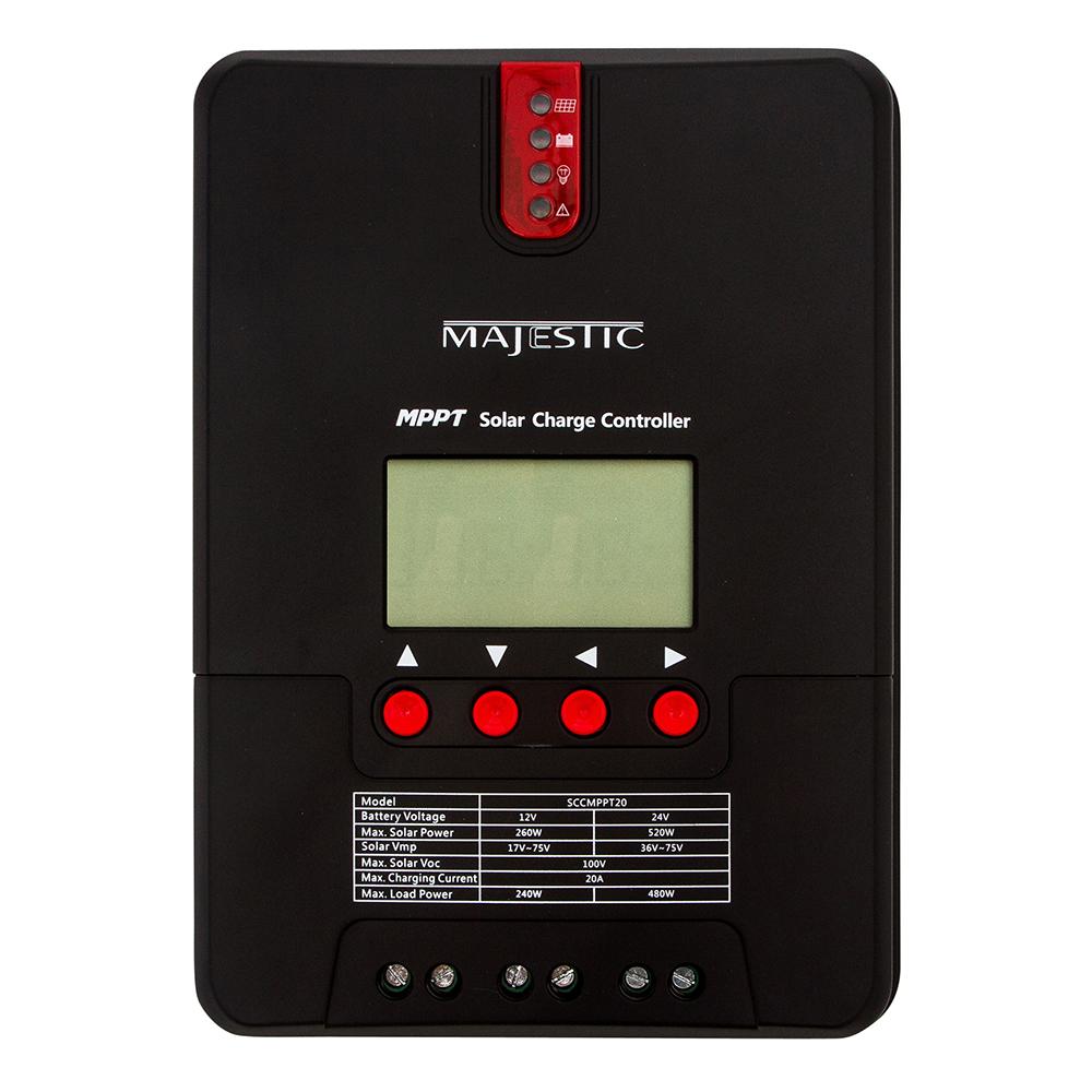 Majestic MPPT Solar & Wind Charge Controller - 20 Amp